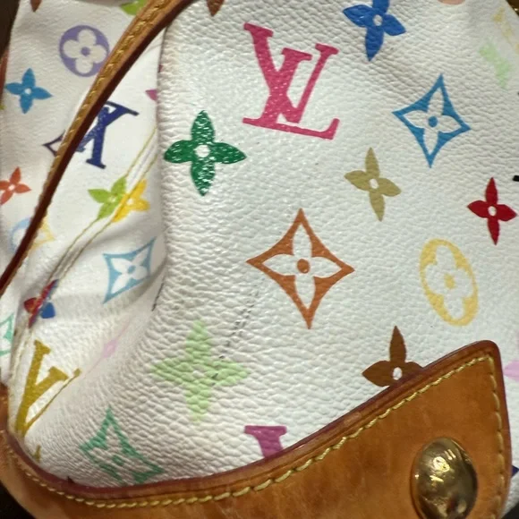 Louis Vuitton Ursula White Multicolor Murakami Bag - Picture 17 of 17